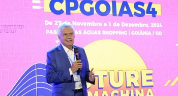 Na Campus Party, Caiado reforça IA no desenvolvimento de Goiás